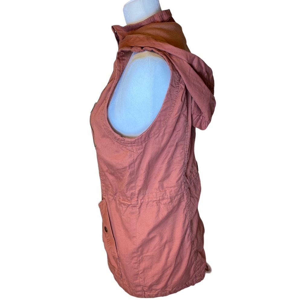 Snobbish Collection Utility Vest Size Small Rust - Picture 3 of 13